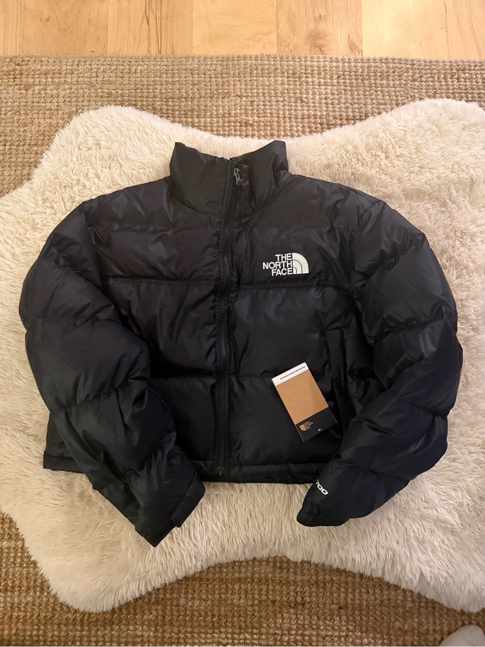 The North Face Black Puffer Jacket Nupse Women’s XL BNWT